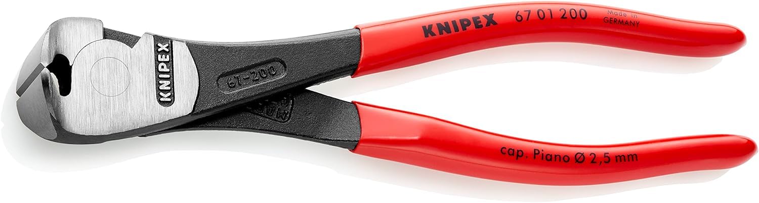 knipex-67-01-160-kraft-vornschneider-160-mm-f-r-draht-und-pianodraht image 6