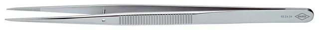 knipex-92-24-34-pr-zisions-pinzette-155-mm-spitze-form-mit-f-hrungsstift-vernick image 1