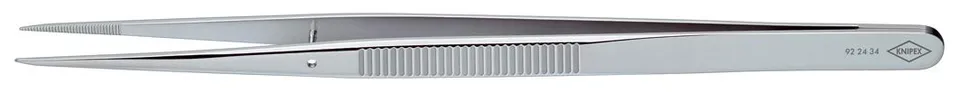 knipex-92-24-34-pr-zisions-pinzette-155-mm-spitze-form-mit-f-hrungsstift-vernick image 1