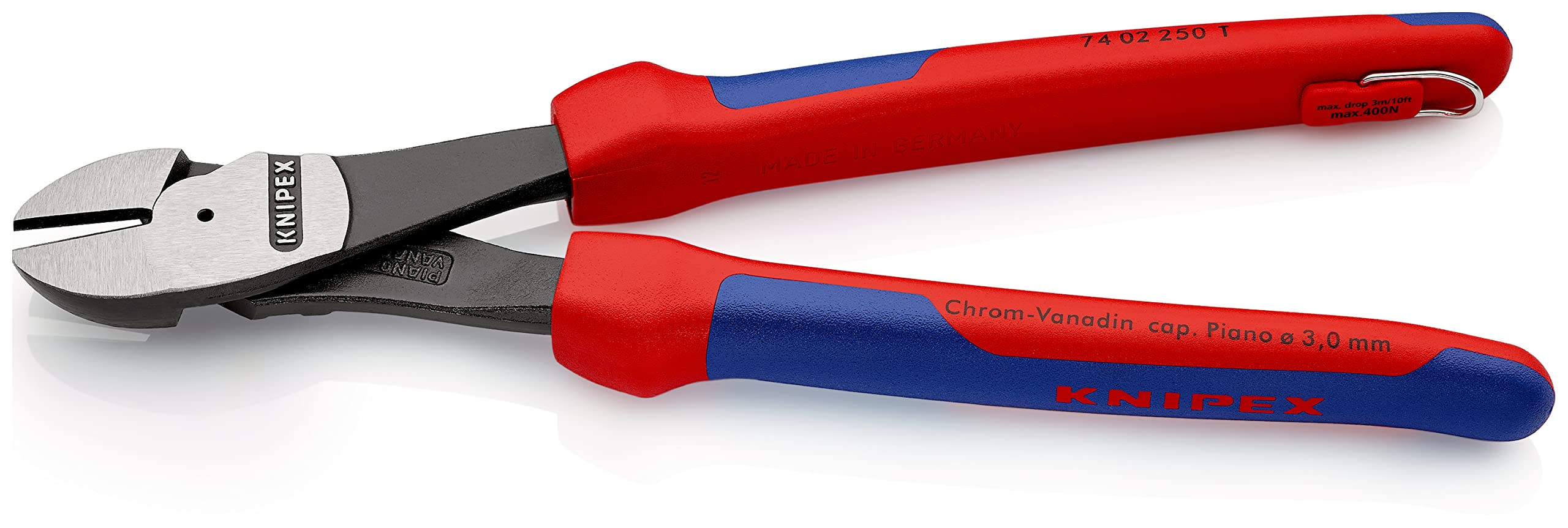 knipex-74-02-250-t-kraft-seitenschneider-250-mm-mit-befestigungs-se image 2