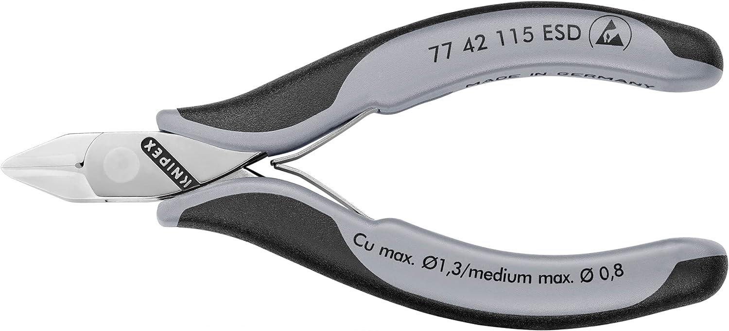 knipex-elektronik-seitenschneider-esd-77-42-115-esd-115-mm image 3