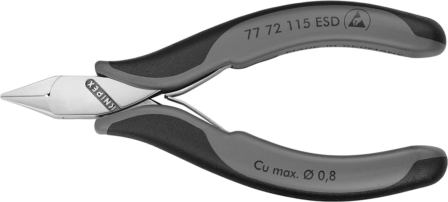 knipex-elektronik-seitenschneider-esd-77-72-115-esd-115-mm-mehrkomponenten-griff image 3