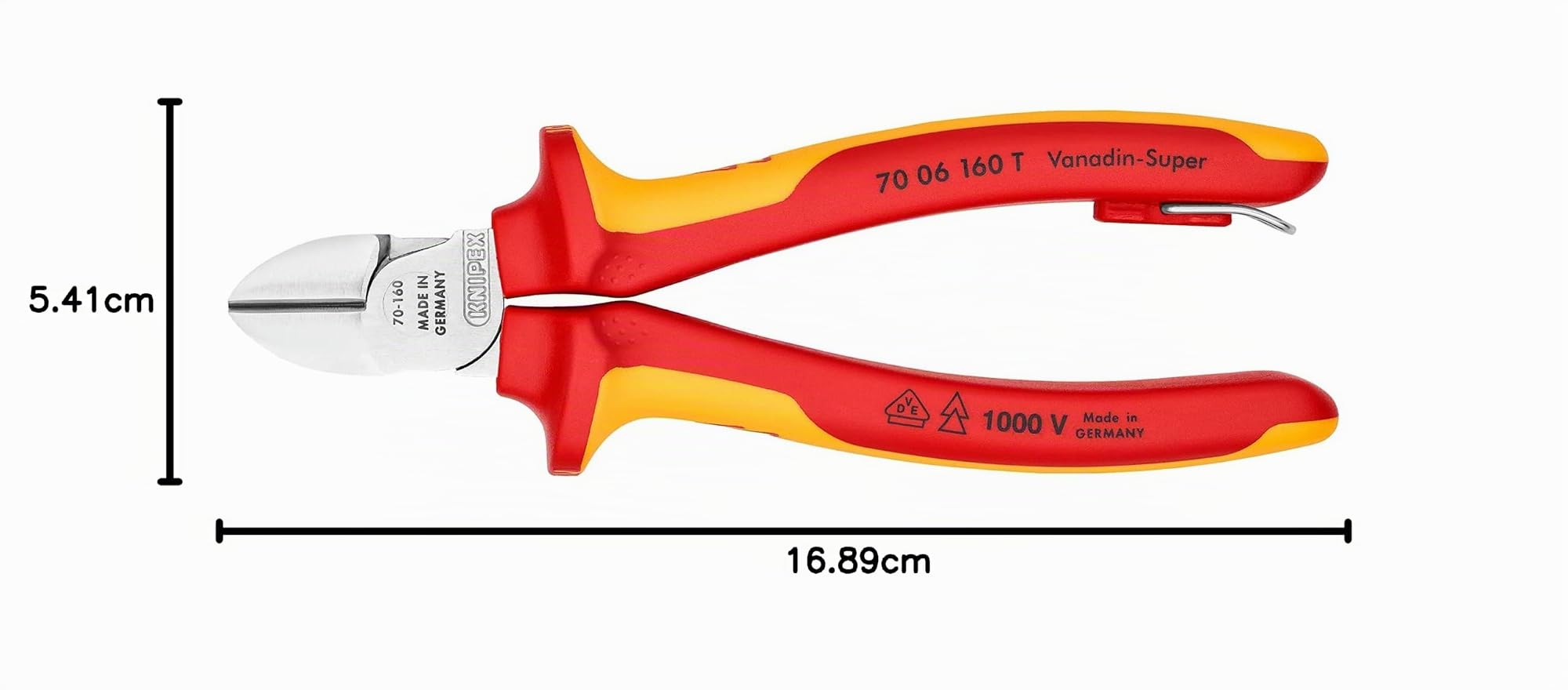 knipex-70-06-160-t-seitenschneider-160-mm-vde-mit-absturzsicherung image 6