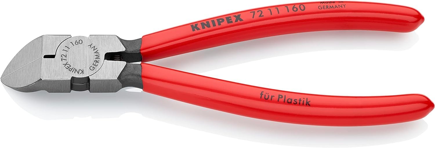 knipex-seitenschneider-72-11-160-160-mm-seitenschneider-f-r-kunststoff image 1