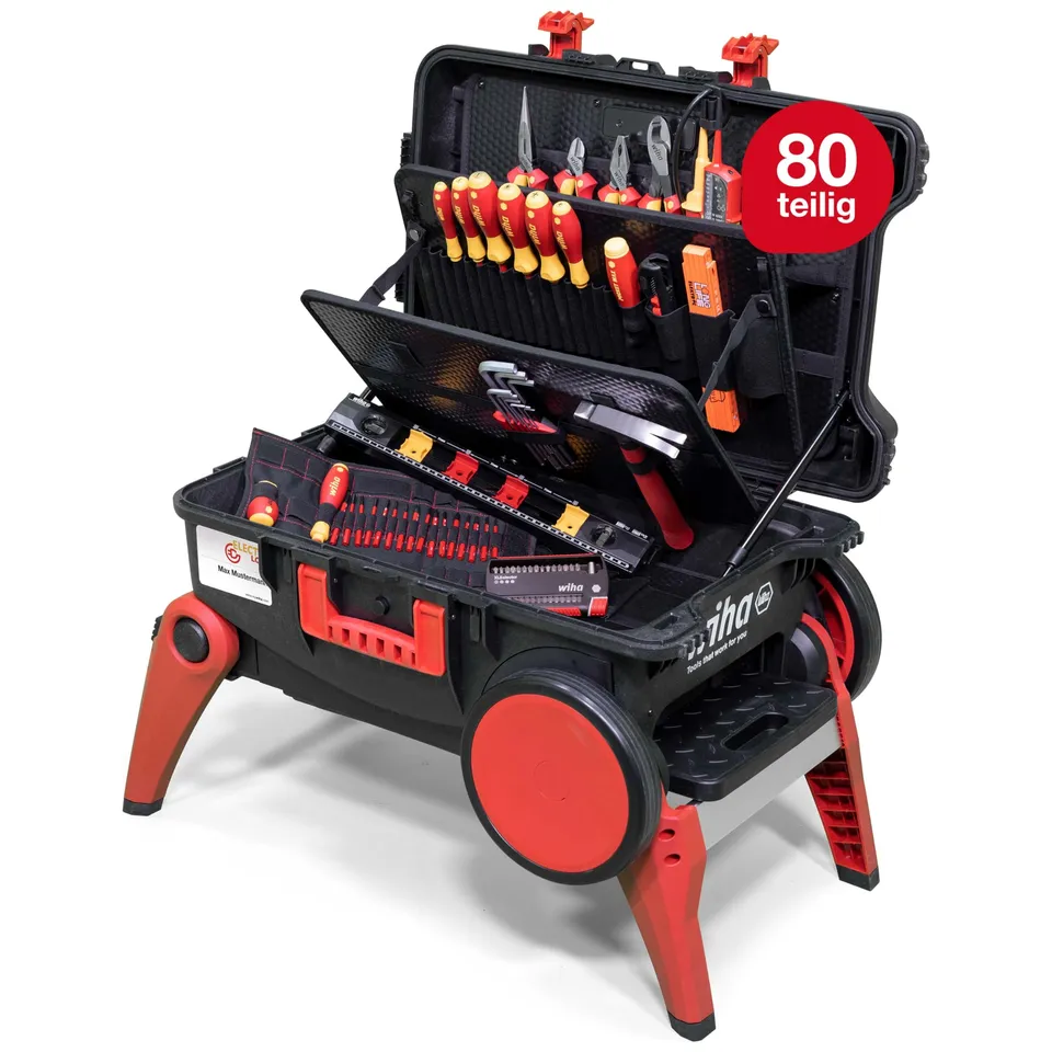wiha-werkzeugkoffer-set-xxl-4-electric-80-tlg-elektriker-trolley-mit-rollen-4573 image 1