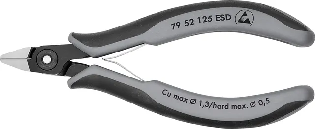 knipex-79-52-125-esd-pr-zisions-elektronik-seitenschneider-esd image 1
