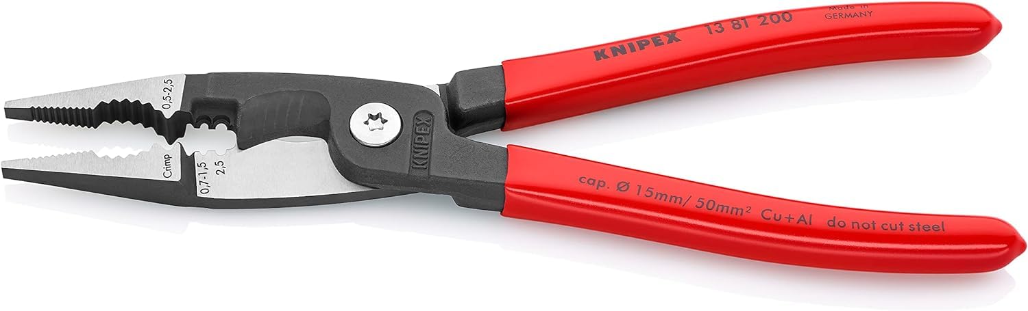 knipex-elektro-installationszange-13-81-200-sb-200-mm image 3