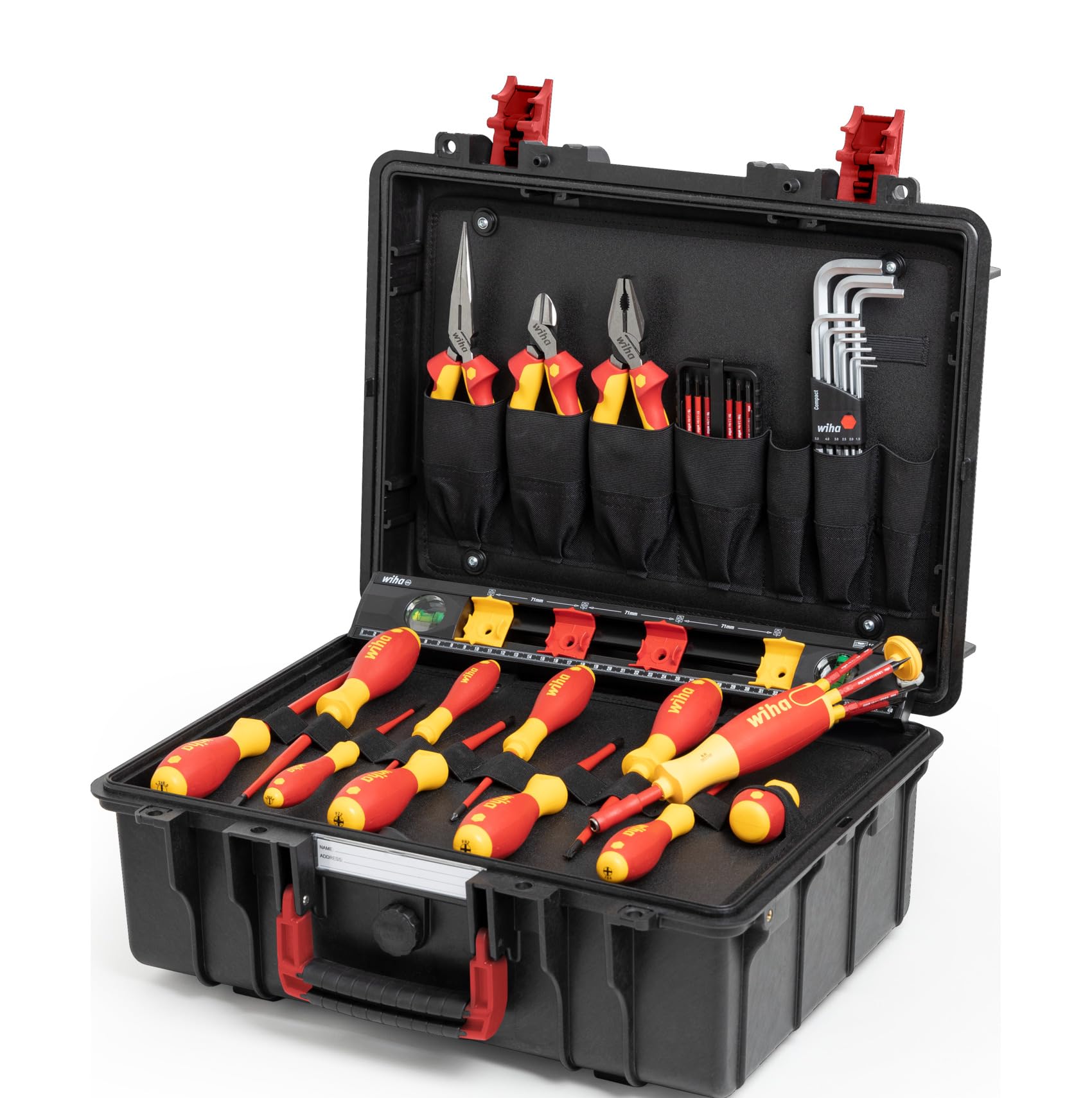 wiha-lehrlingskoffer-elektroinstallation-45257-38-teilig-vde-ip67-werkzeugkoffer image 1