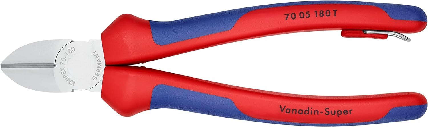 knipex-70-05-180-t-seitenschneider-180-mm-verchromt-mit-absturzsicherung image 3