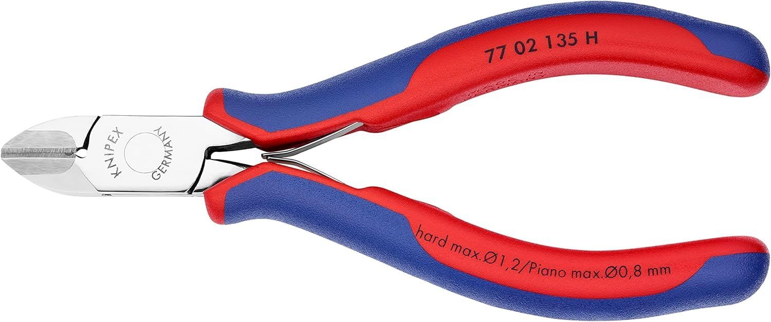knipex-77-02-135-h-elektronik-seitenschneider-135-mm-mit-hartmetallschneide image 3