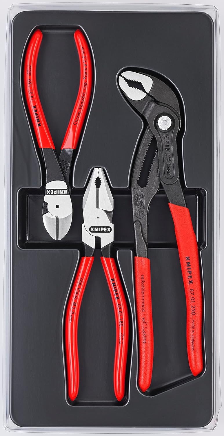 knipex-00-20-10-kraft-paket-3-teilig-02-01-180-87-01-250-74-01-160 image 2