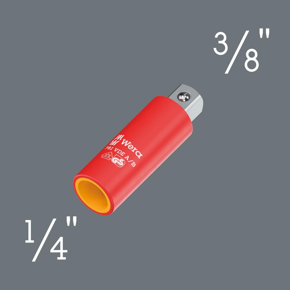 wera-781-a-b-vde-verbindungsteil-1-4-auf-3-8-56-mm image 2