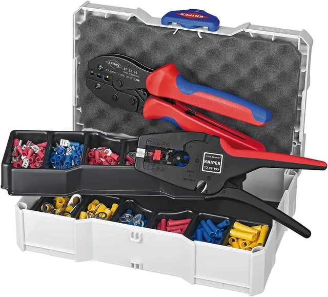 knipex-crimp-sortiment-97-90-22-14-teilig-265-mm-im-mini-systainer image 1