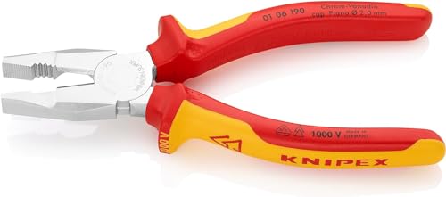 knipex-kombizange-01-06-190-chrom-vanadin-verchromt-isoliert-190-mm image 7
