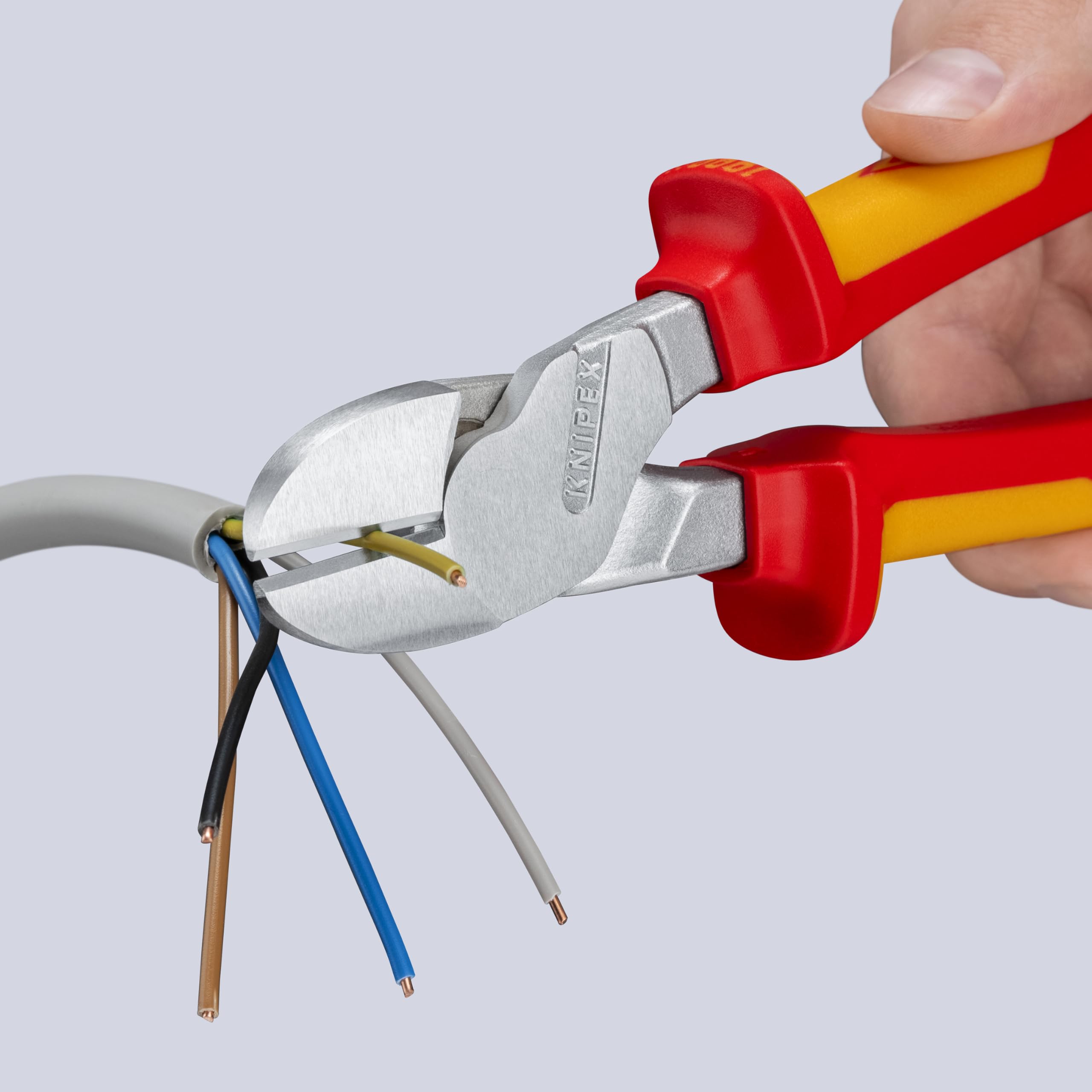 knipex-kraft-seitenschneider-74-06-250-t-vde-verchromt-250-mm-mit-absturzsicheru image 3