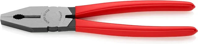 knipex-kombizange-03-01-250-250-mm-mit-kunststoff-berzug image 1