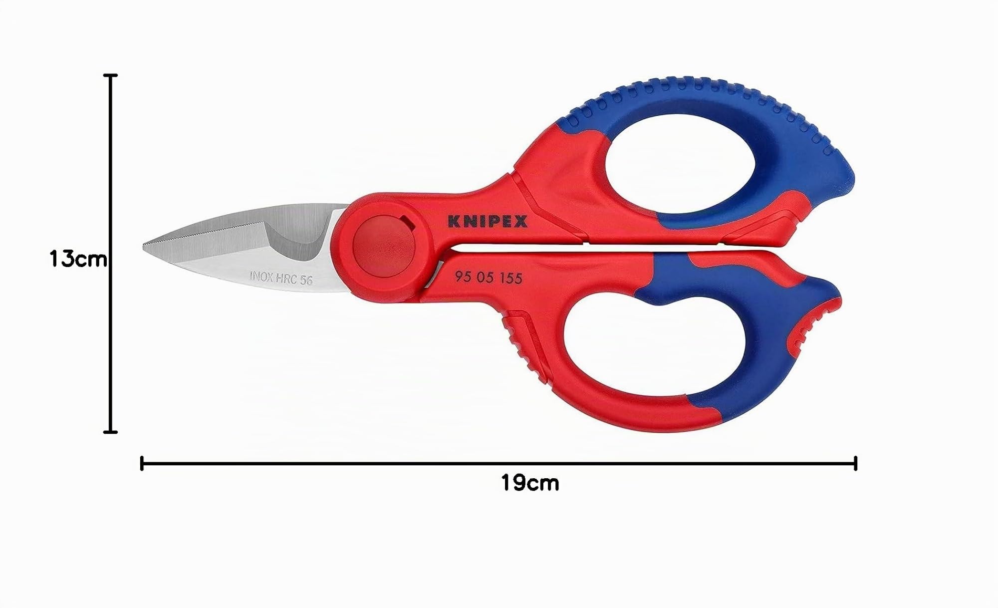 knipex-elektrikerschere-95-05-155-sb-universalschere-155-mm-glasfaserverst-rkt image 6
