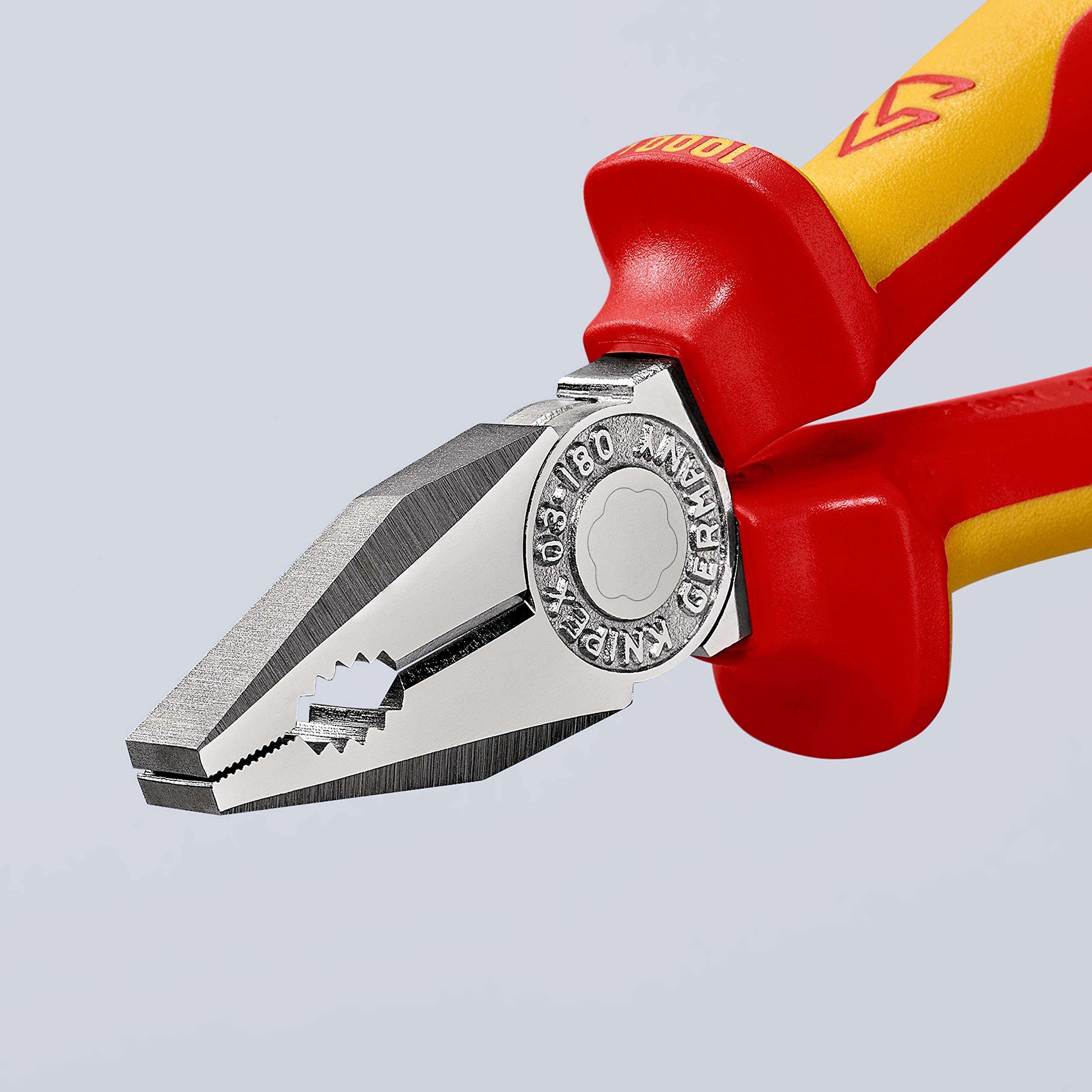 knipex-kombizange-03-06-180-t-bk-vde-180-mm-verchromt-mit-absturzsicherung image 8