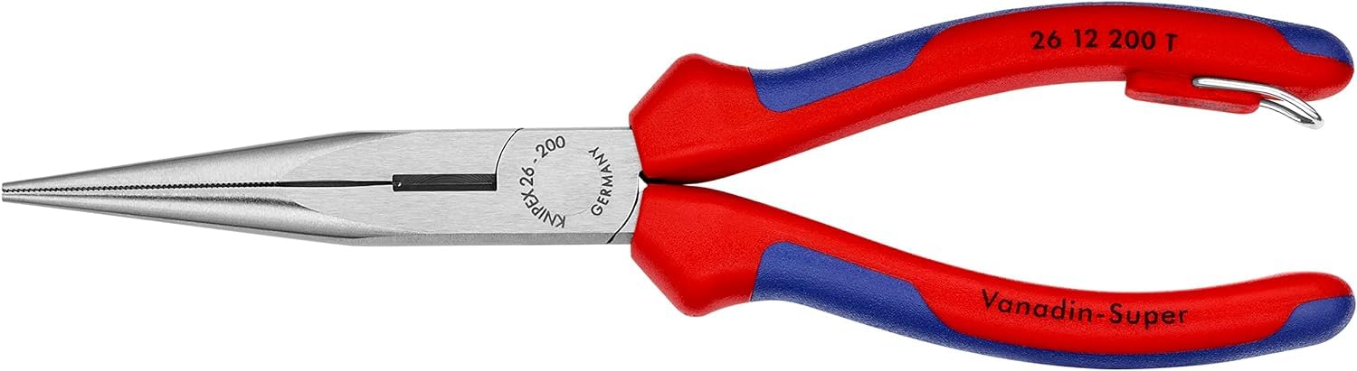 knipex-flachrundzange-storchschnabel-26-12-200-t-bk-200-mm image 3