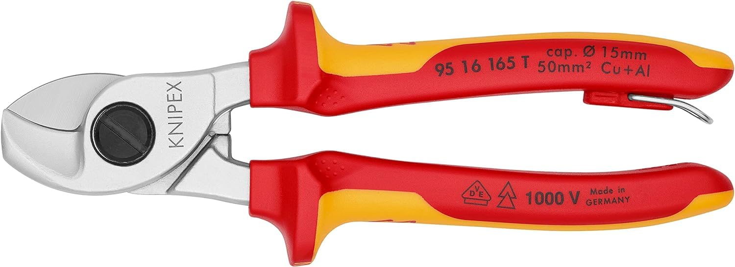 knipex-kabelschere-95-16-165-t-bk-vde-165-mm-f-r-cu-al-kabel-bis-50-mm image 3