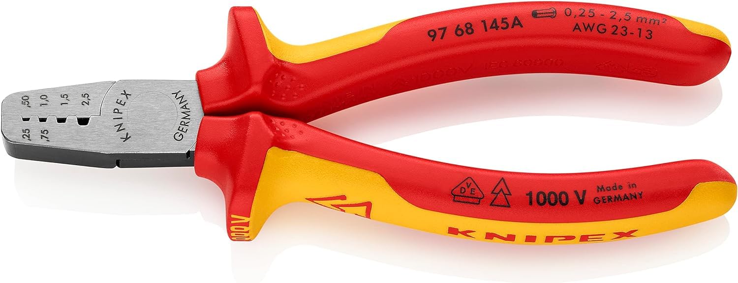 knipex-crimpzange-97-68-145-a-vde-gepr-ft-145-mm image 1