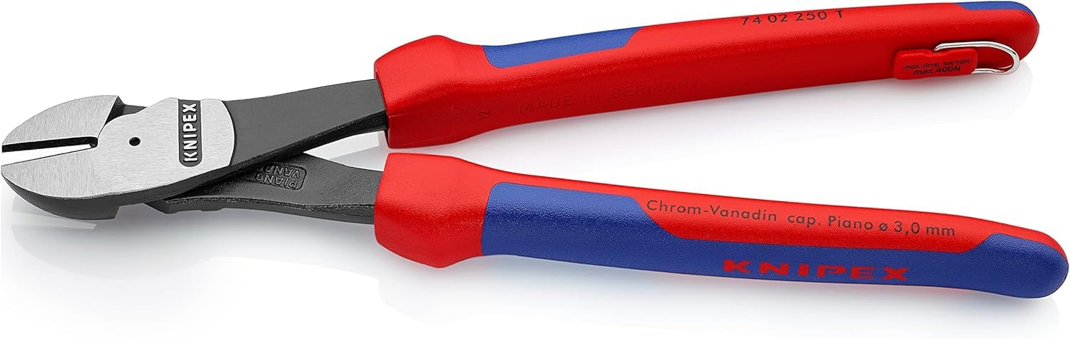 knipex-kraft-seitenschneider-74-02-250-t-bk-250-mm-mit-befestigungs-se-im-bliste image 2