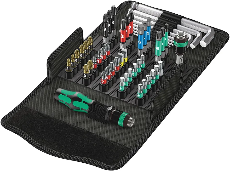 wera-kraftform-kompakt-100-05057460001-bit-und-werkzeug-set-52-teilig image 1