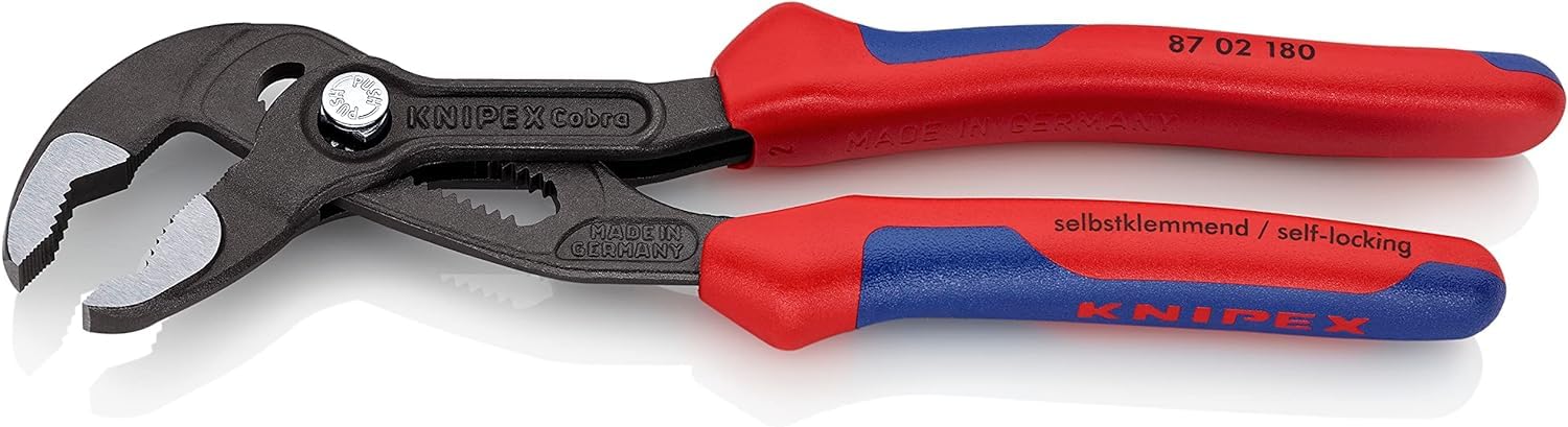 knipex-cobra-wasserpumpenzange-87-02-180-180-mm-selbstklemmend image 2
