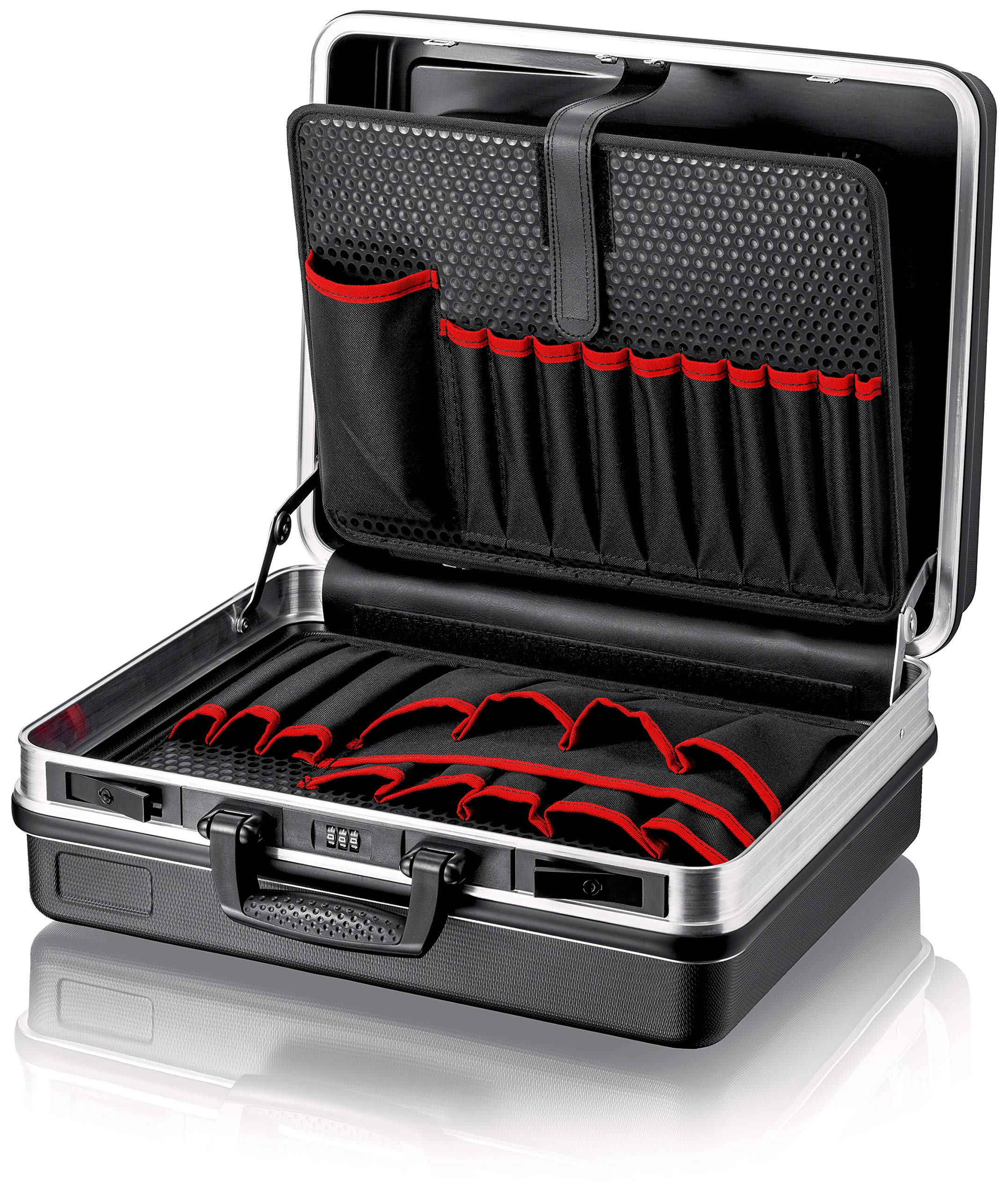 knipex-werkzeugkoffer-basic-leer-00-21-05-le-465-x-200-x-410-mm-27-l image 1