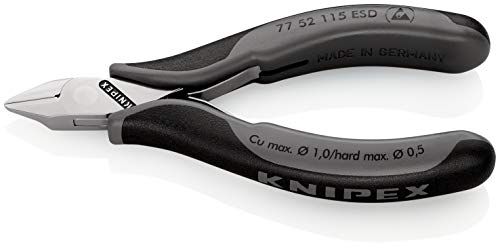 knipex-77-52-115-esd-elektronik-seitenschneider-115-mm-mit-mehrkomponenten-h-lle image 2