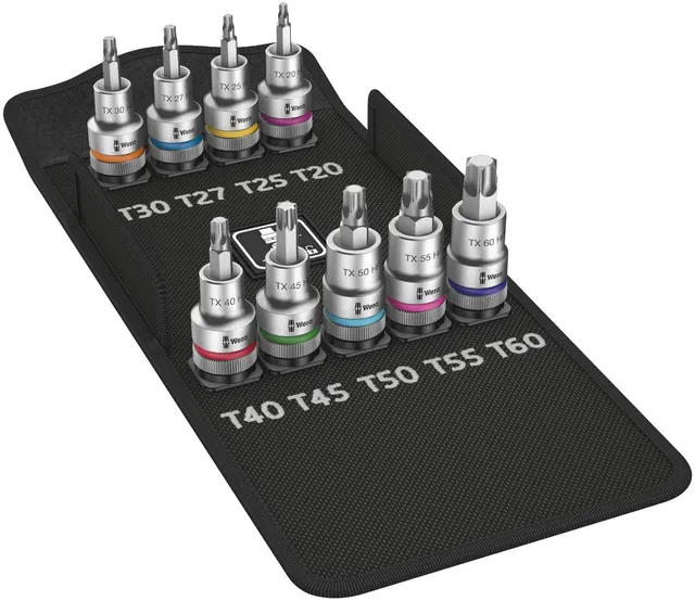 wera-8767-c-hf-zyklop-bit-nuss-satz-torx-1-2-60-mm-9-teilig-mit-haltefunktion image 1