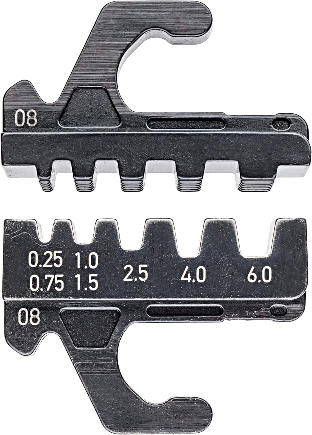 knipex-97-39-08-crimpeinsatz-f-r-aderendh-lsen-0-25-6-mm-isoliert-unisoliert image 1