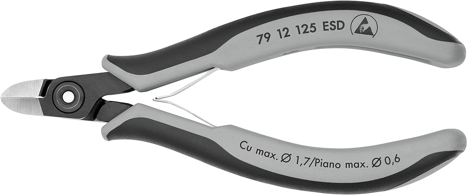 knipex-pr-zisions-elektronik-seitenschneider-79-12-125-esd-125-mm-dissipativ image 1