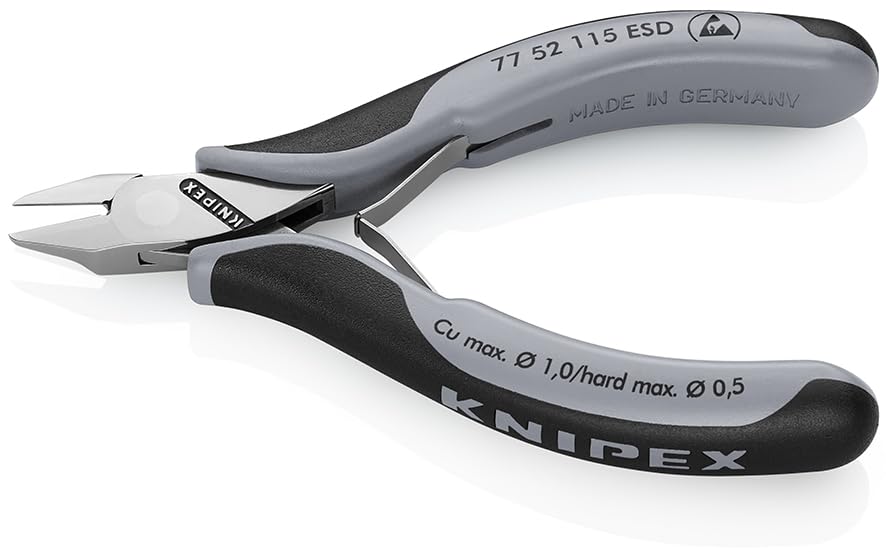knipex-77-52-115-esd-elektronik-seitenschneider-115-mm-mit-mehrkomponenten-h-lle image 3