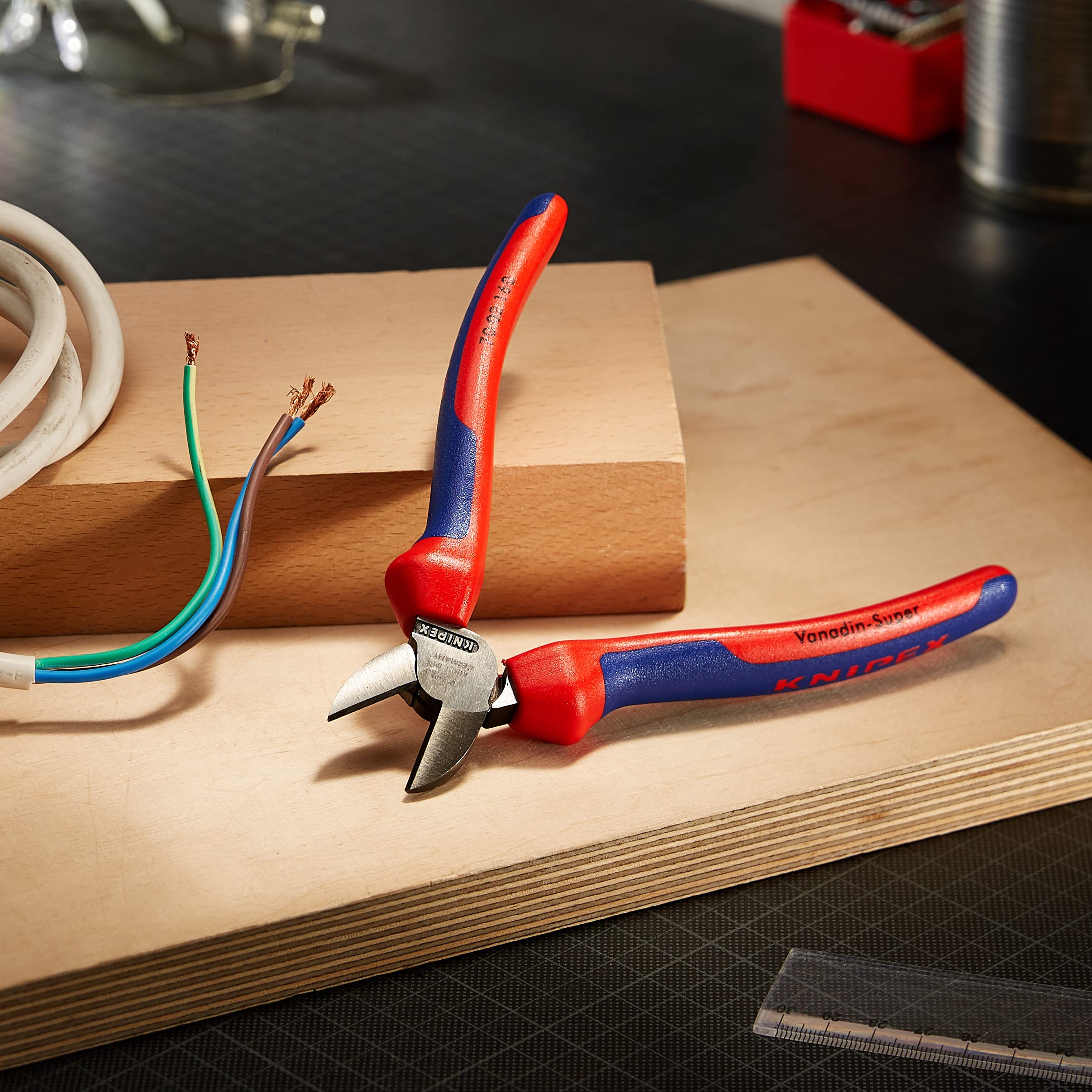 knipex-seitenschneider-70-02-160-160-mm-mit-comfort-griffen-f-r-weichen-und-hart image 2