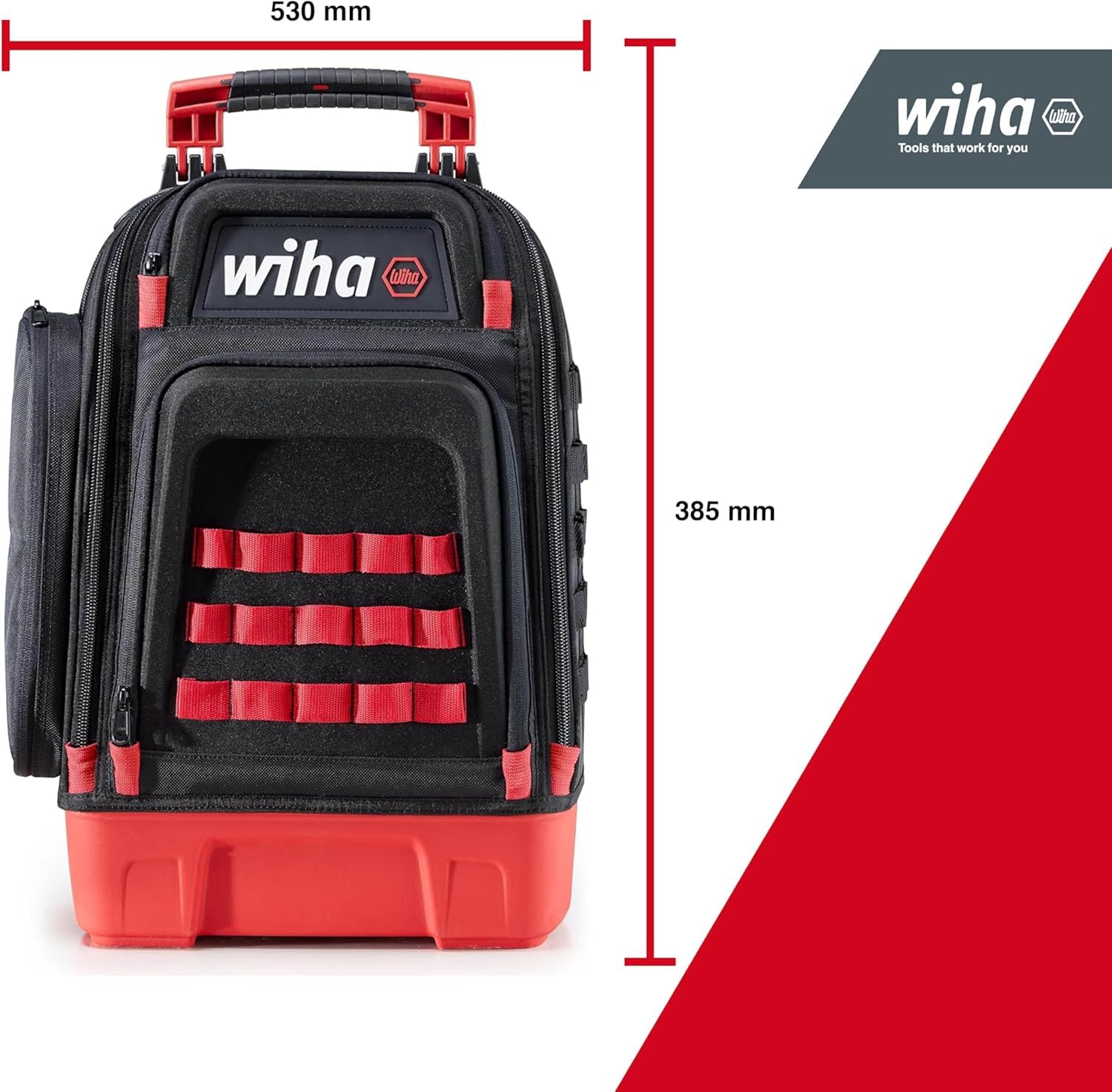 wiha-elektriker-werkzeugrucksack-45528-27-teilig-mit-grundausstattung-laptopfach image 8