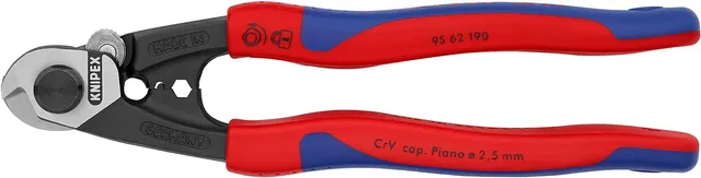 knipex-drahtseilschere-95-62-160-sb-160-mm-f-r-drahtseil-bis-4-mm image 1