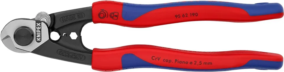 knipex-drahtseilschere-95-62-160-sb-160-mm-f-r-drahtseil-bis-4-mm image 1