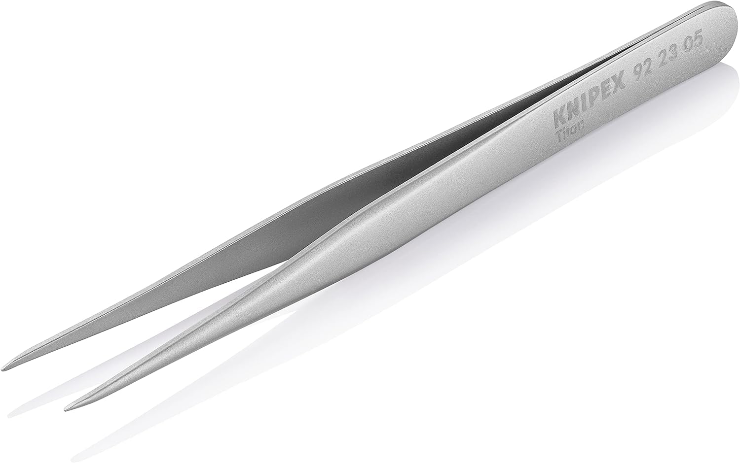 knipex-titanpinzette-92-23-05-glatt-mattiert-120-mm image 3