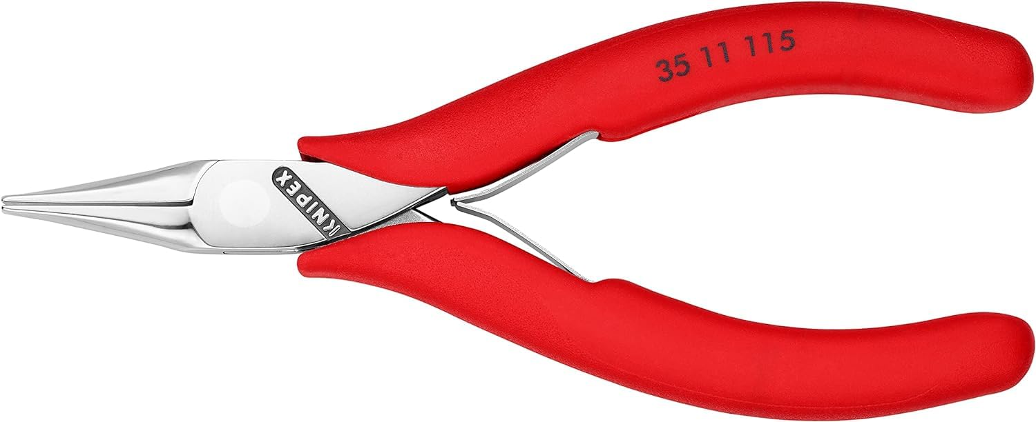 knipex-35-11-115-elektronik-greifzange-115-mm-mit-rutschhemmenden-kunststoff-h-l image 3