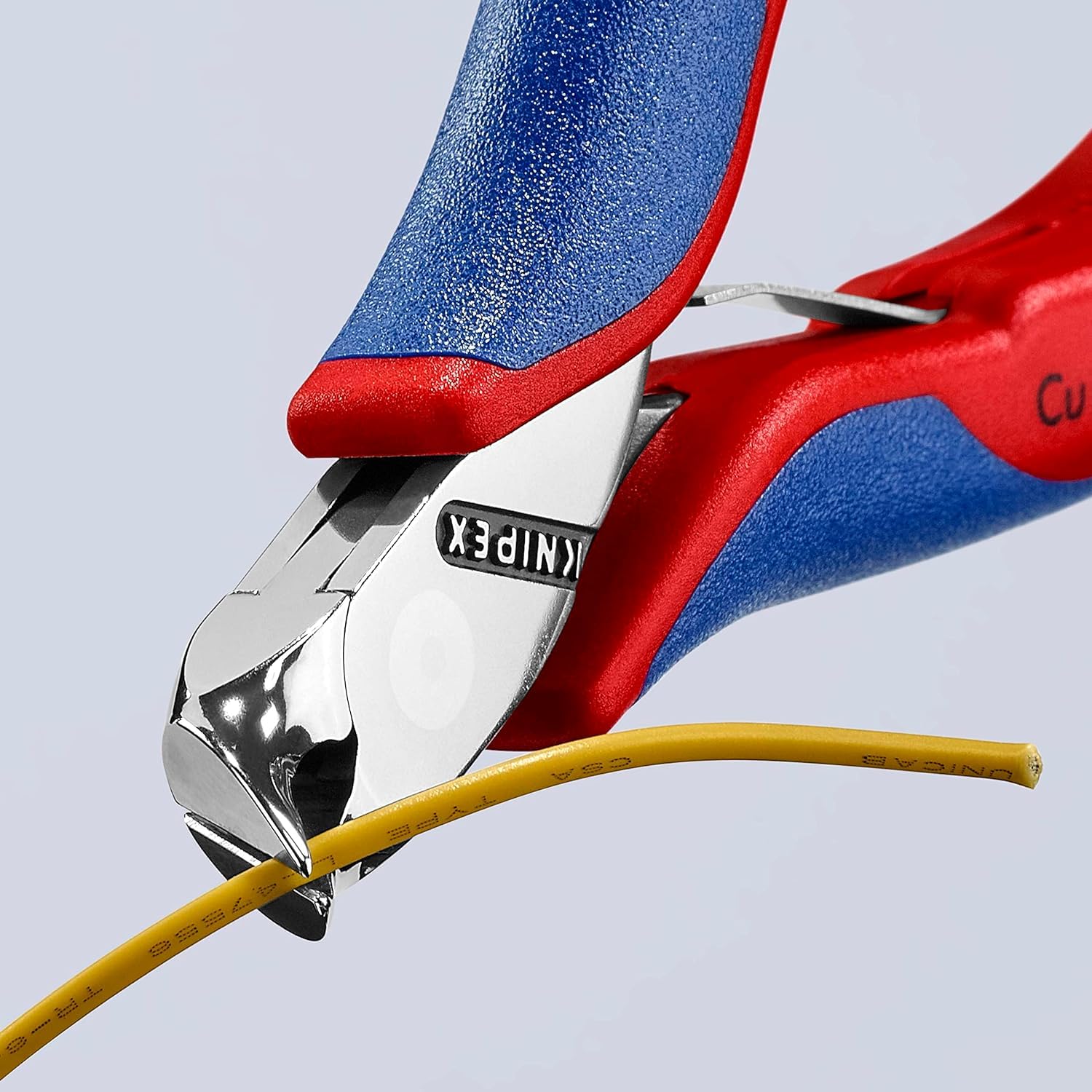 knipex-64-42-115-elektronik-vornschneider-mehrkomponenten-h-llen-115-mm image 4