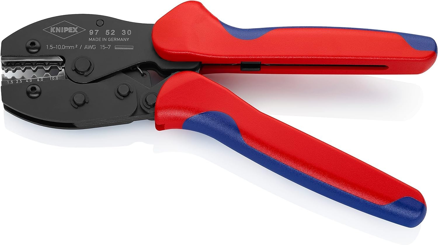 knipex-preciforce-crimpzange-220-mm-97-52-30-mit-mehrkomponenten-h-llen image 3