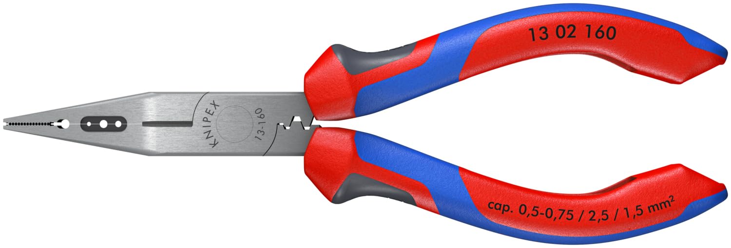 knipex-13-02-160-verdrahtungszange-mit-comfort-griffen-160-mm image 3