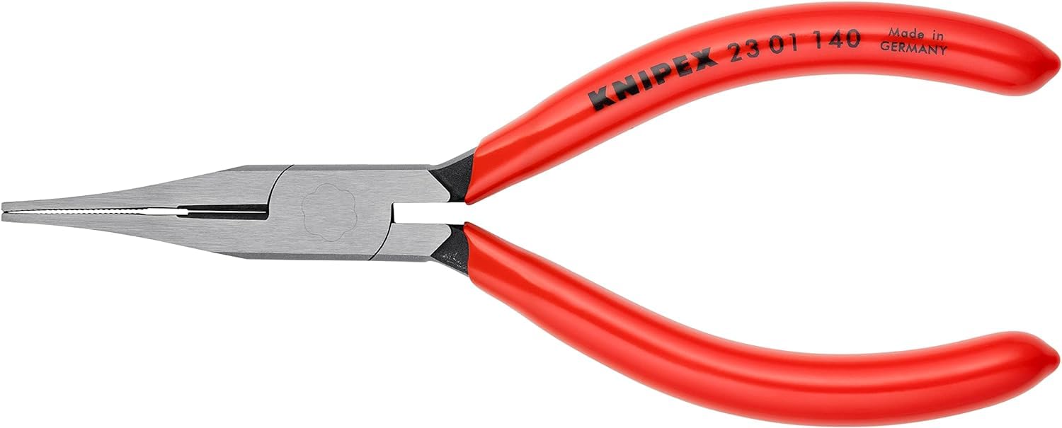 knipex-flachzange-mit-schneide-23-01-140-140-mm-feinmechanikerzange image 3