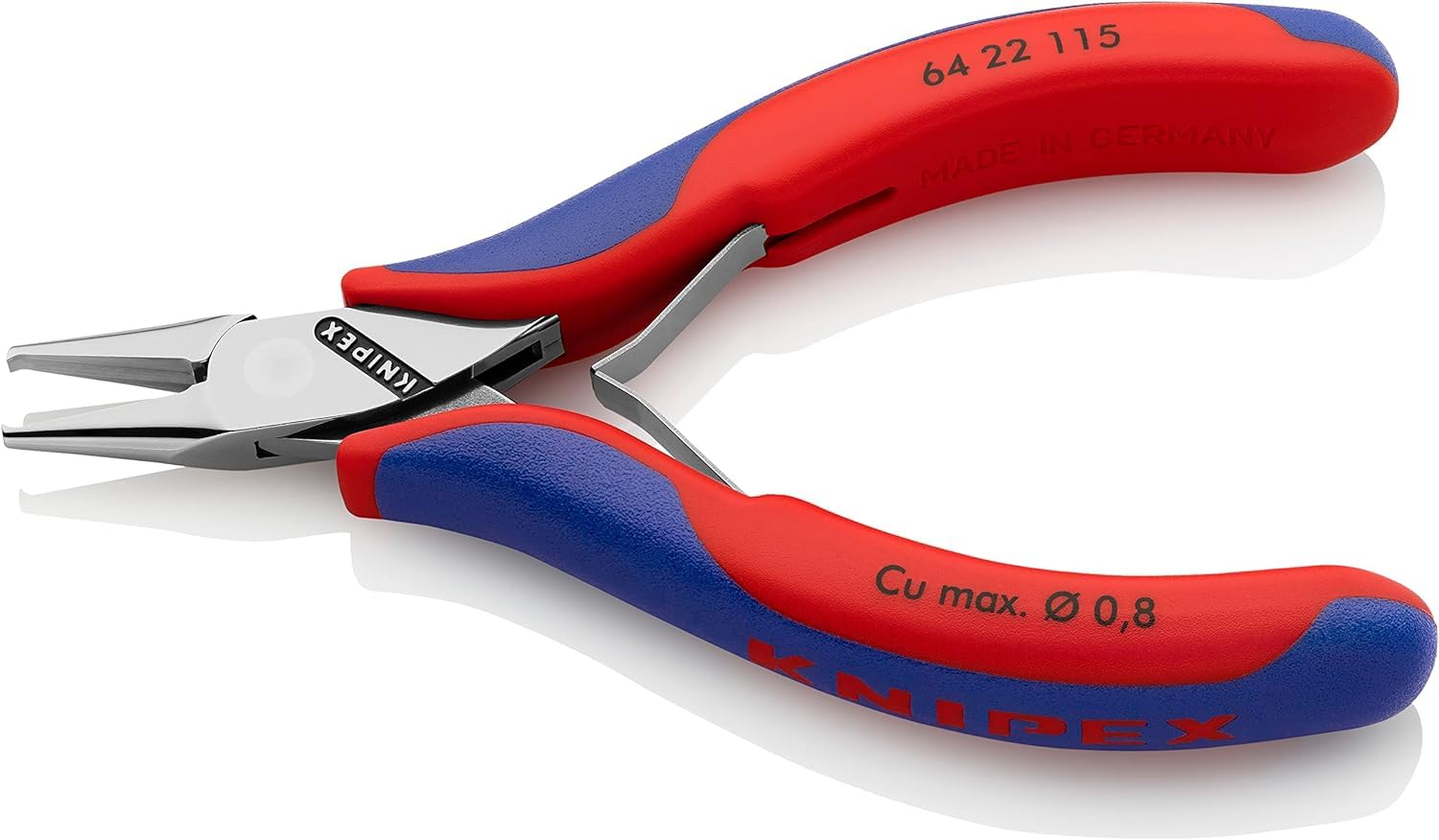 knipex-elektronik-vornschneider-64-22-115-115-mm-mit-mehrkomponenten-h-llen image 2