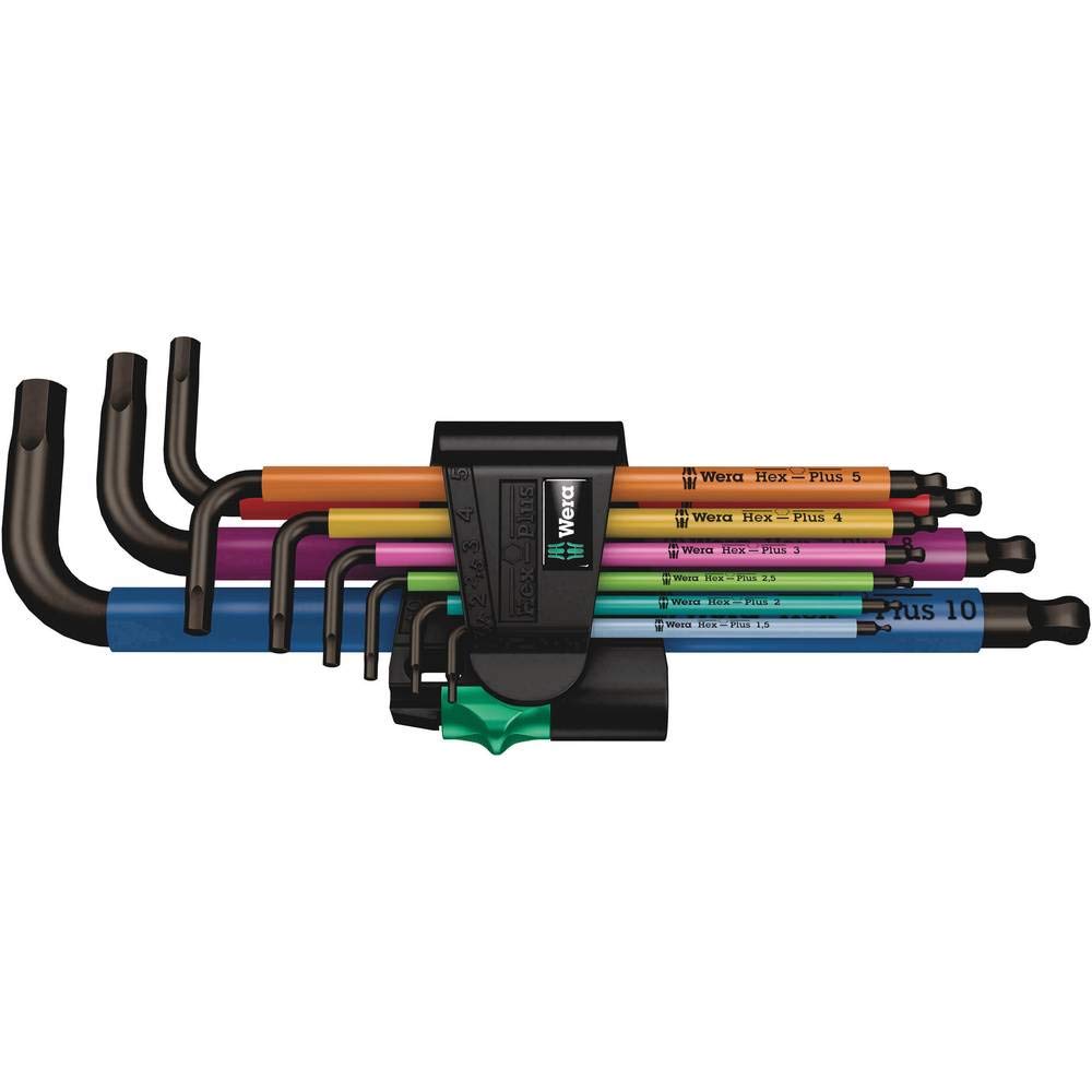 wera-950-spkl-9-sm-n-05022089001-multicolour-winkelschl-sselsatz-blacklaser-9-te image 1
