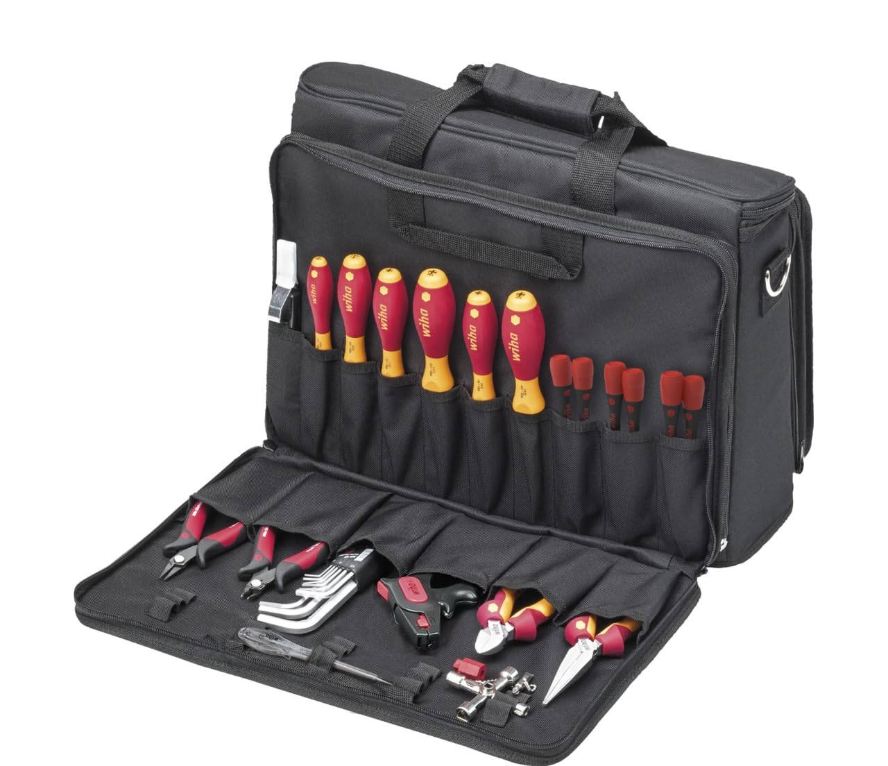 wiha-werkzeug-set-service-techniker-30-tlg-vde-inkl-tasche-43879 image 4