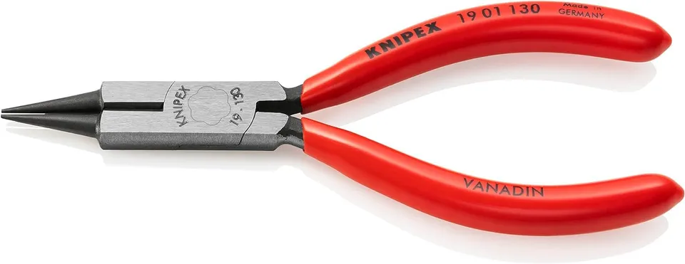 knipex-rundzange-mit-schneide-19-01-130-130-mm-schmuckbiegezange image 1