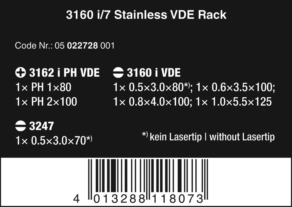 wera-3160-i-7-kraftform-plus-vde-schraubendrehersatz-edelstahl-7-teilig-mit-rack image 2