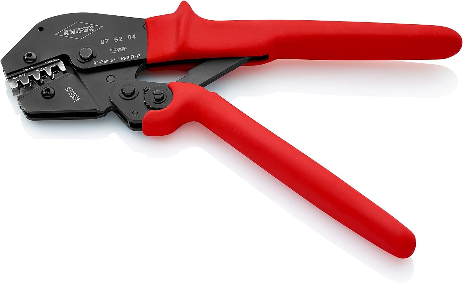 knipex-crimpzange-97-52-04-250-mm-f-r-unisolierte-flachsteckverbinder image 3